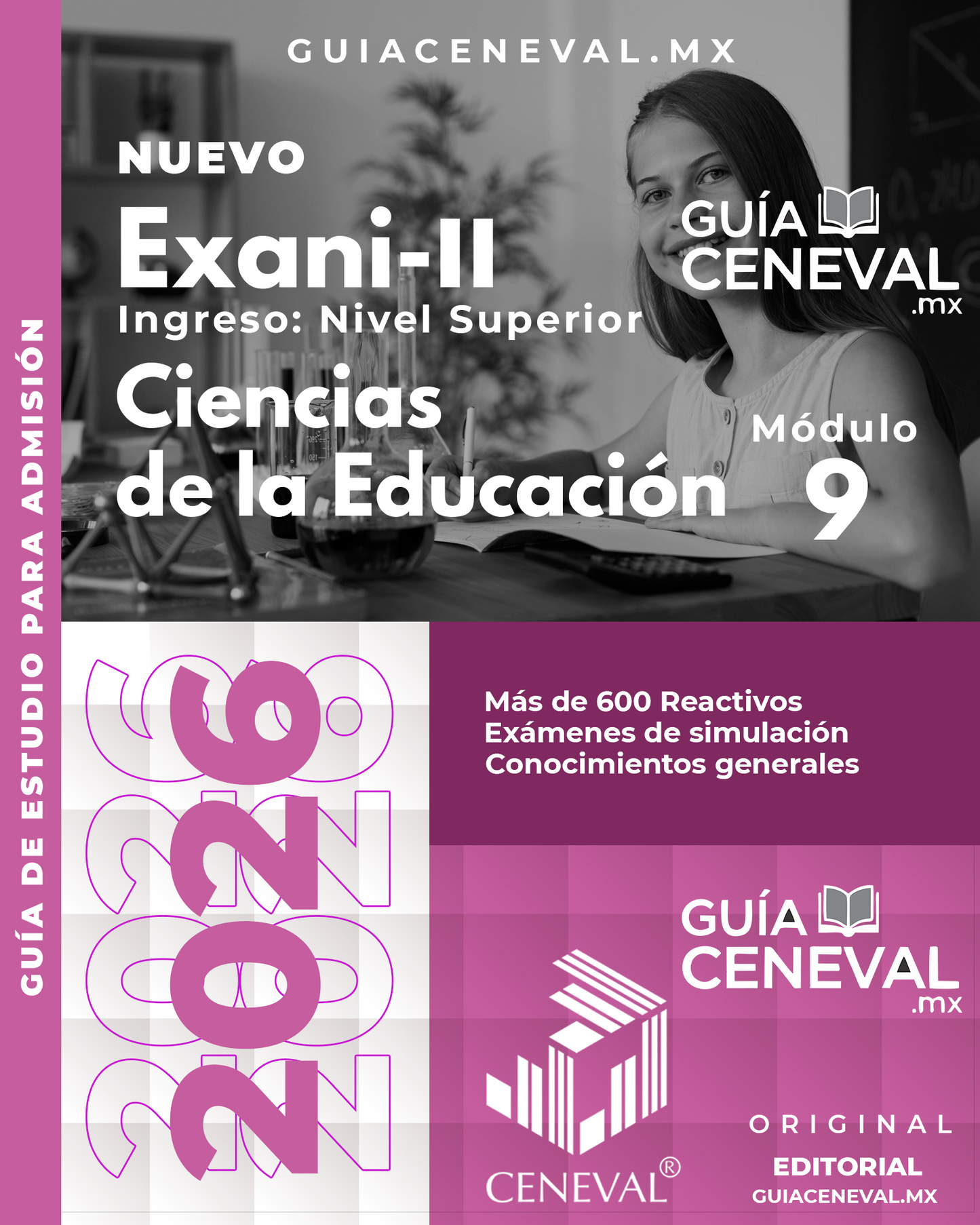 Guía EXANI-II Ciencias de la Educación 2026 - Material de estudio para Pedagogía