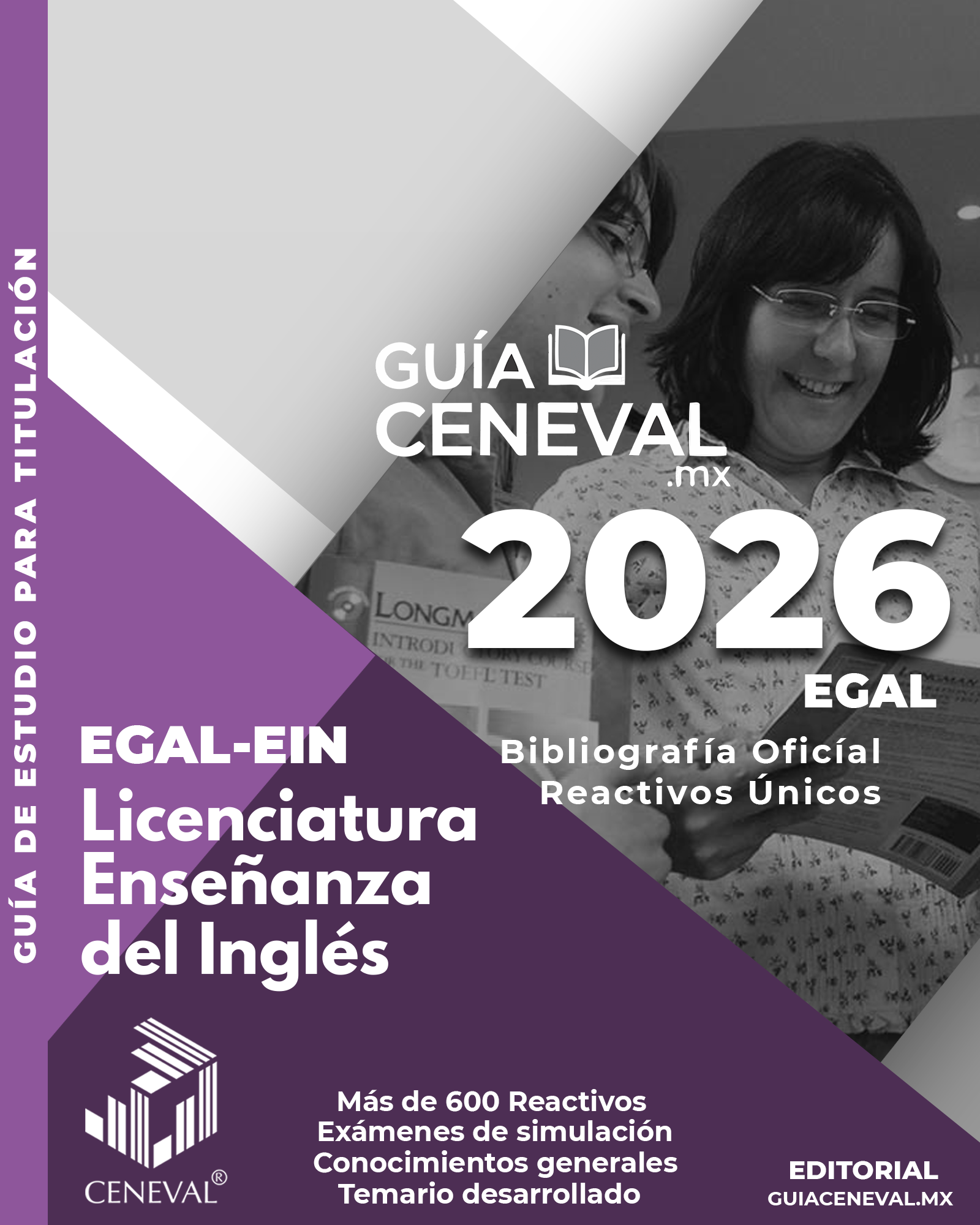 Guía Ceneval EGAL EIN Enseñanza del Inglés 2026 - Titulación por experiencia laboral
