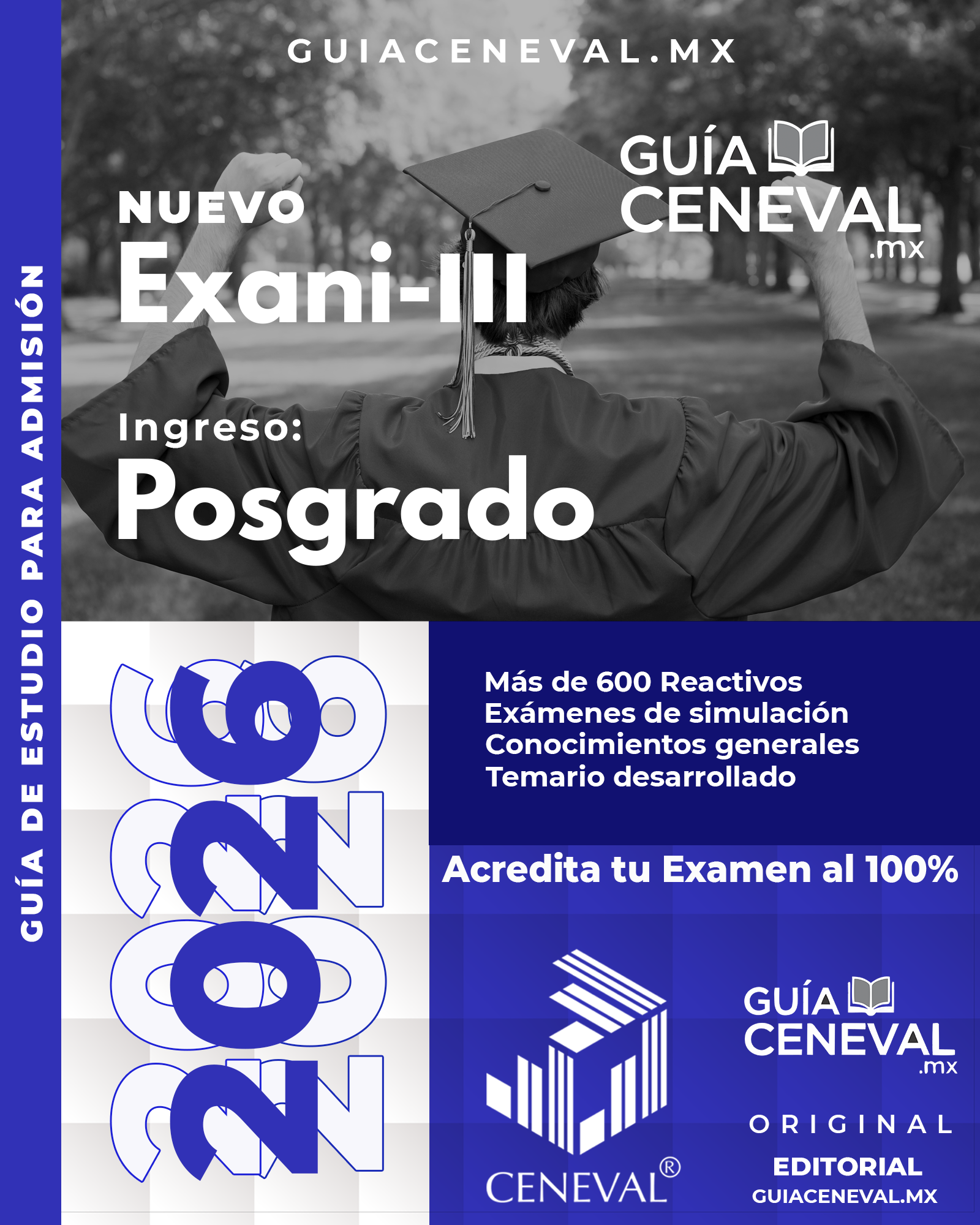 Guía Ceneval EXANI-III 2026 para Admisión a Posgrado y Maestría